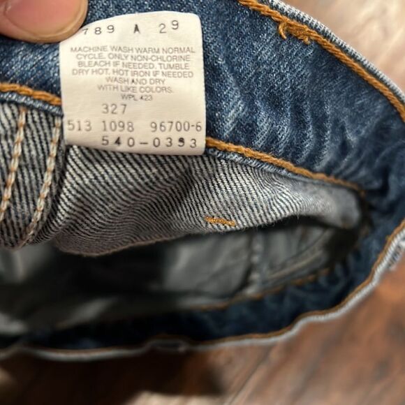 VTg levis 540 brown tab made in Usa jeans relaxed fit EUC 44 / 30 excellent cond - Picture 7 of 10